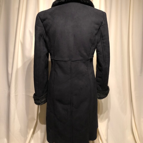 Larry Levine vintage faux fur & suede coat - Picture 5 of 7